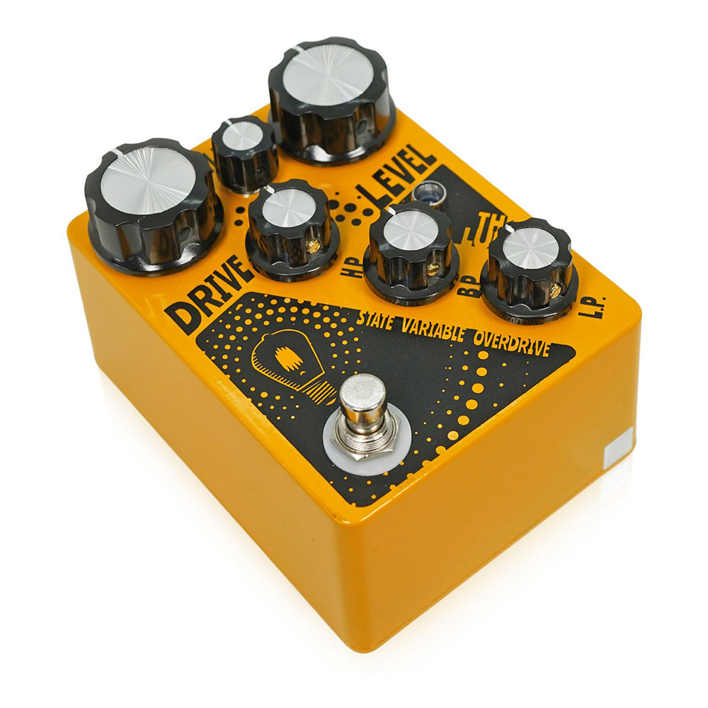 Hungry Robot Pedals The Lumen オーバードライブ ギターエフェクター 全体像
