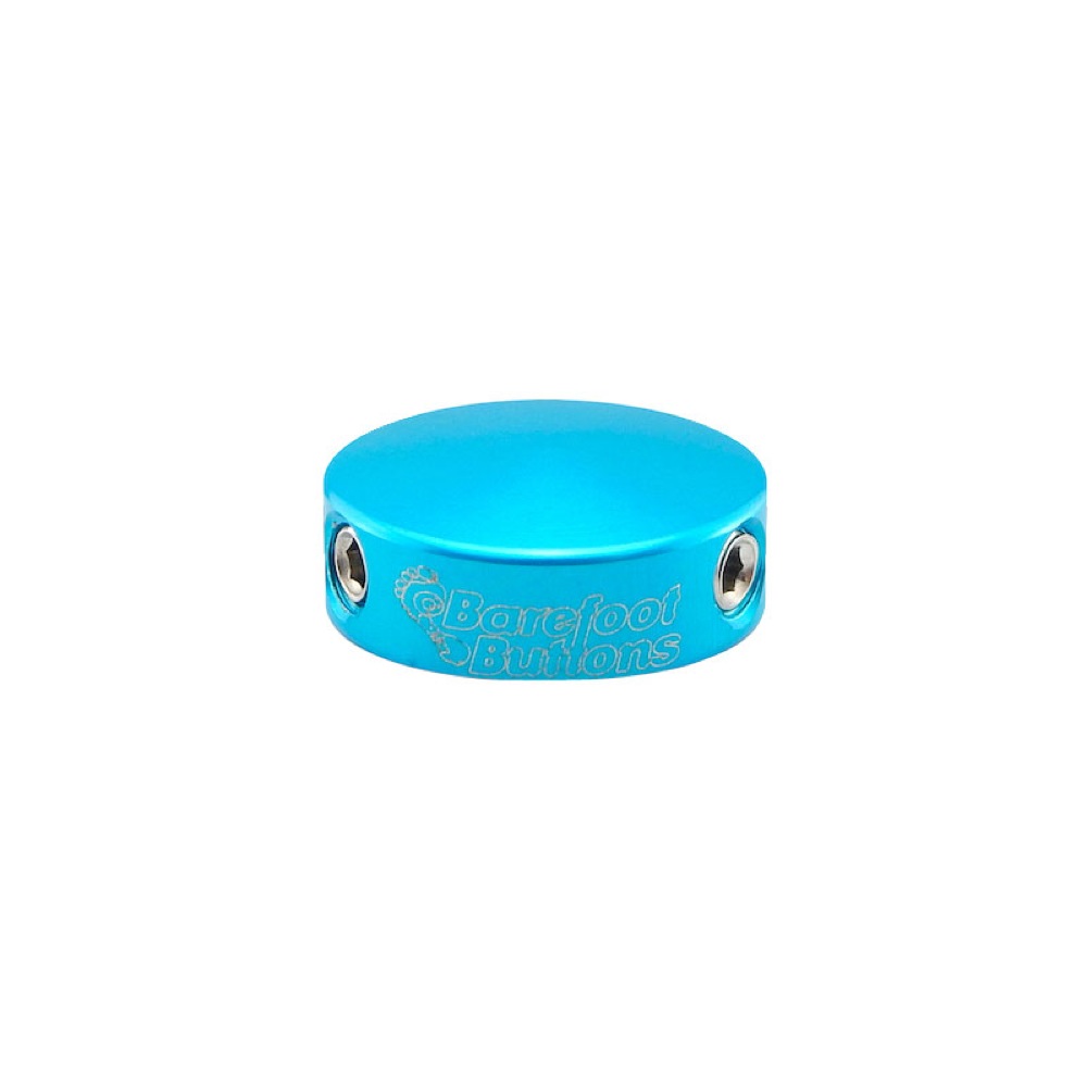 Barefoot Buttons V1 Mini Light Blue エフェクターフットスイッチボタン