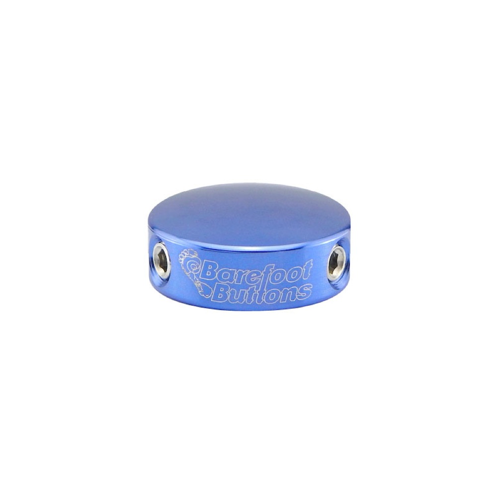 Barefoot Buttons V1 Mini Dark Blue エフェクターフットスイッチボタン