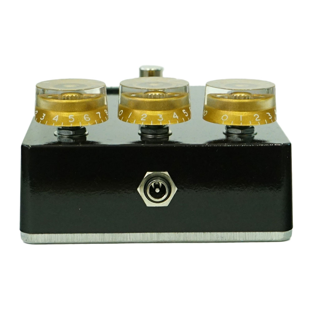MASTERTONE EOD OXBLOOD オーバードライブ ギターエフェクター 側面電源端子画像