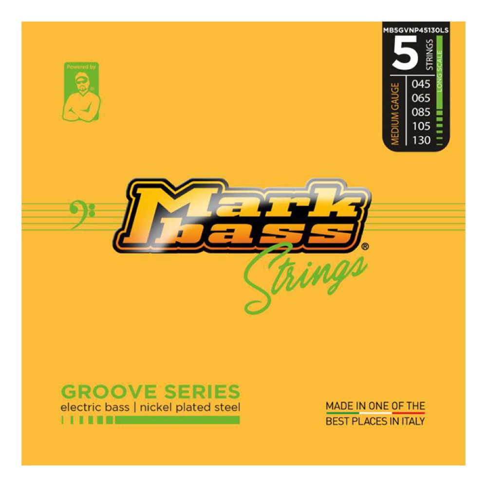 Markbass Strings MAK-S/5GVN45130 GROOVE Series 45-130 5弦ベース弦
