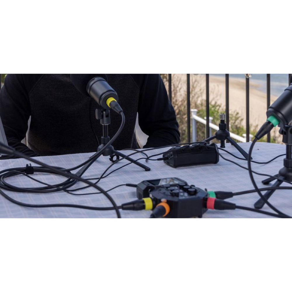 ZOOM XLR-4c/CP マイクケーブル 2.5m リングID 4本セット イメージ画像