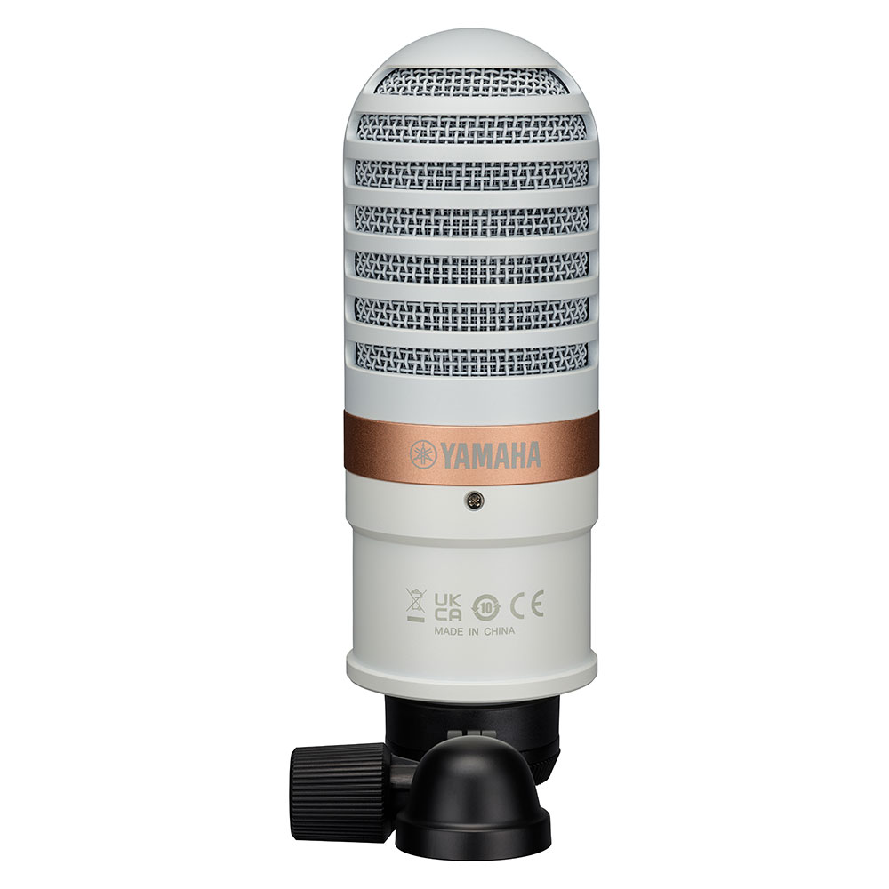 YAMAHA AG03 MK2 W LSPK ライブストリーミングパック ホワイト コンデンサーマイクロフォン YCM01 背面