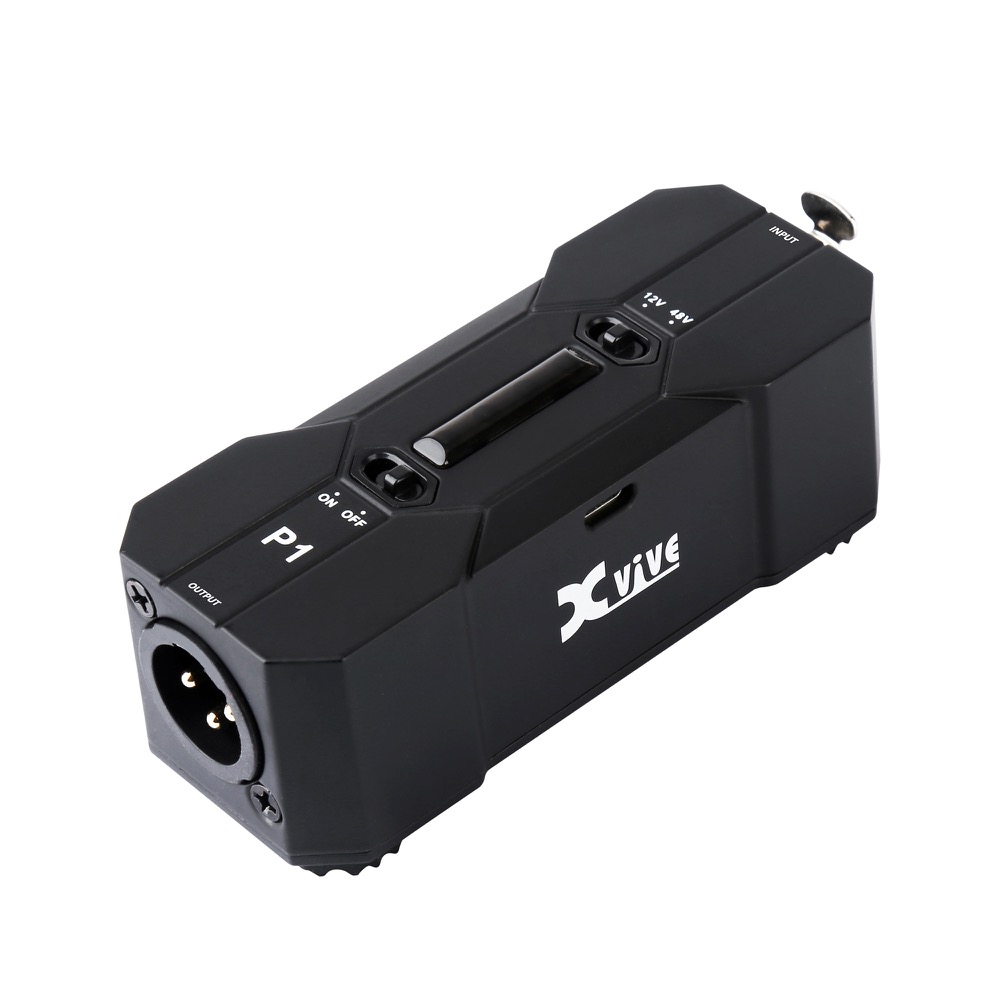 XVIVE P1 Portable Phantom Power ファンタムパワーサプライ 側面