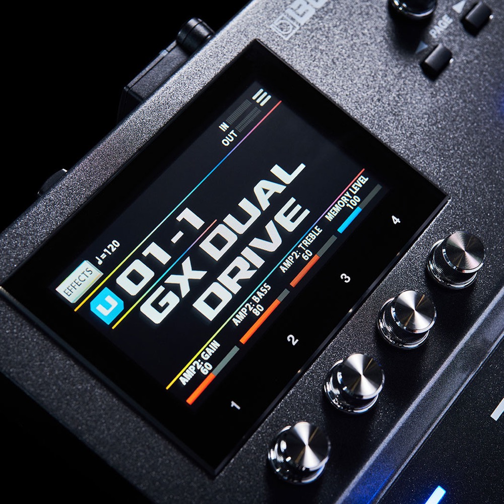 BOSS GX-100 マルチエフェクター Guitar Effects Processor 使用イメージ画像