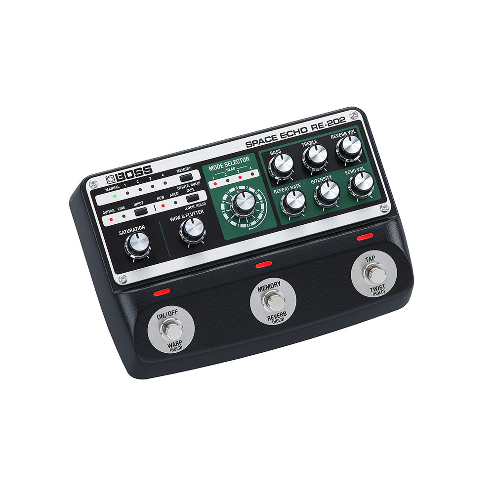 BOSS RE-202 Space Echo スペースエコー エコー ディレイ リバーブ ギターエフェクター 全体画像