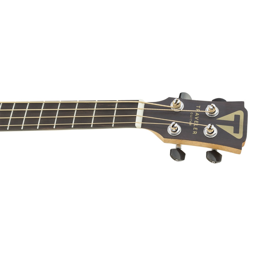 TRAVELER GUITAR Redlands Concert Bass Spruce エレクトリックアコースティックベース ヘッド画像