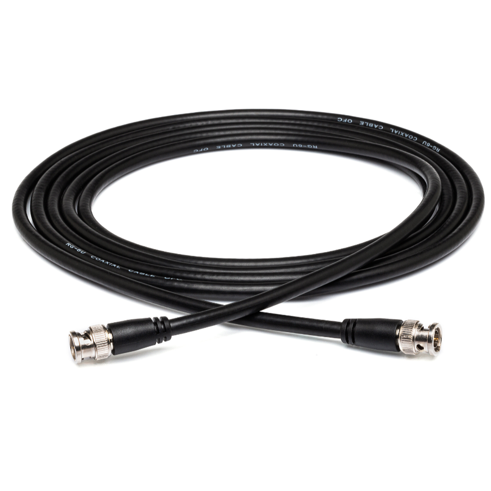 Hosa BNC-06-110 3m 75-ohm同軸ケーブル BNCケーブル
