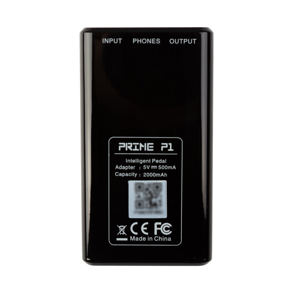 Mooer Prime P1 Black マルチエフェクター 背面画像