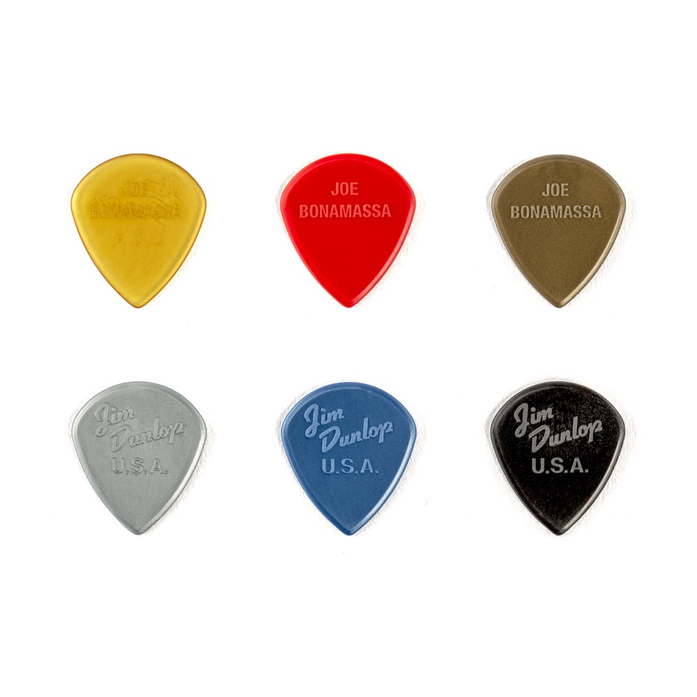 JIM DUNLOP PVP121 Bonamassa Variety Pick Pack バラエティパック ギターピック 6枚入り バリエーション
