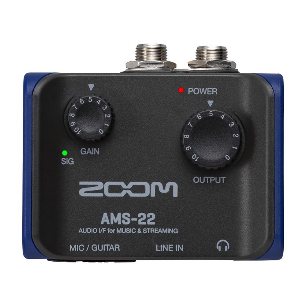 ZOOM AMS-22 2イン/2アウト オーディオインターフェイス