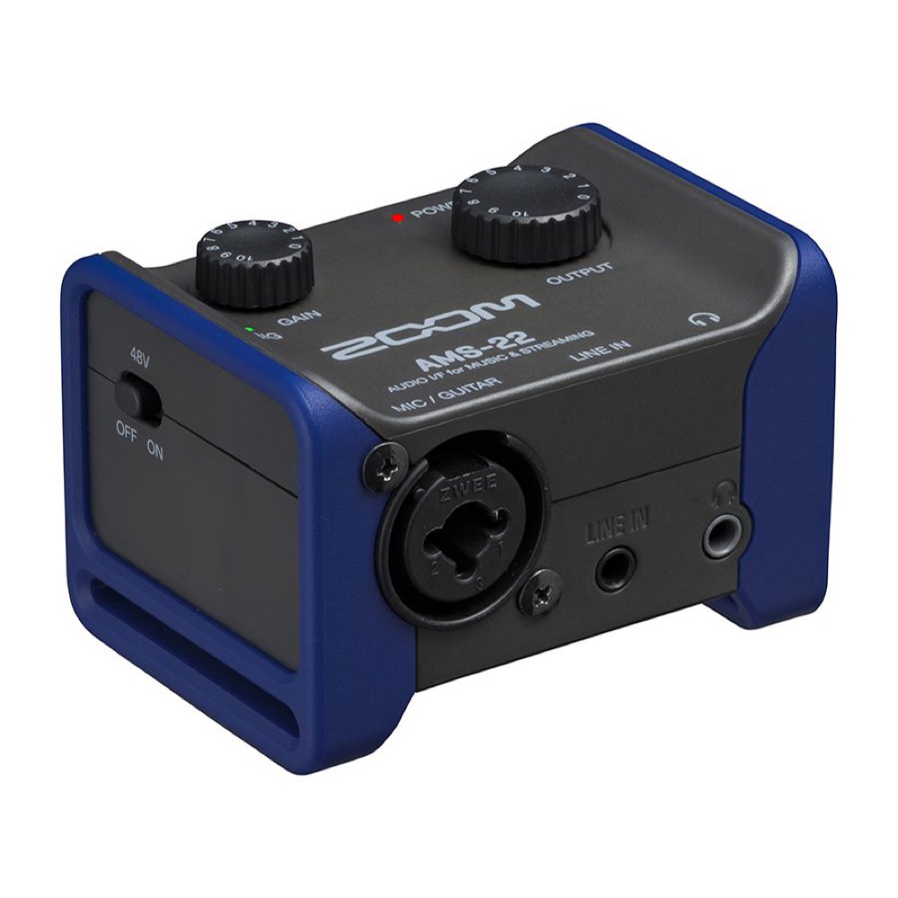 ZOOM AMS-22 2イン/2アウト オーディオインターフェイス 本体の画像