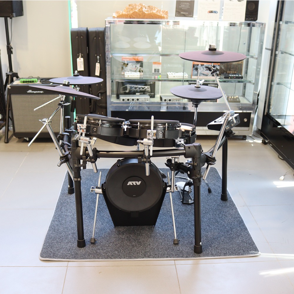 SHOP ORIGINAL ドラムマット Sサイズ 楽器セッティング用マット 使用例