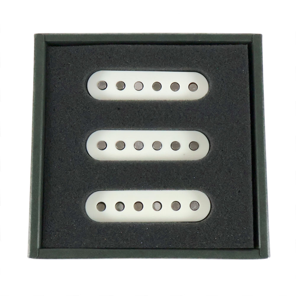 JUNTONE PICKUPS ST Modern Set White Cover エレキギター用ピックアップセット