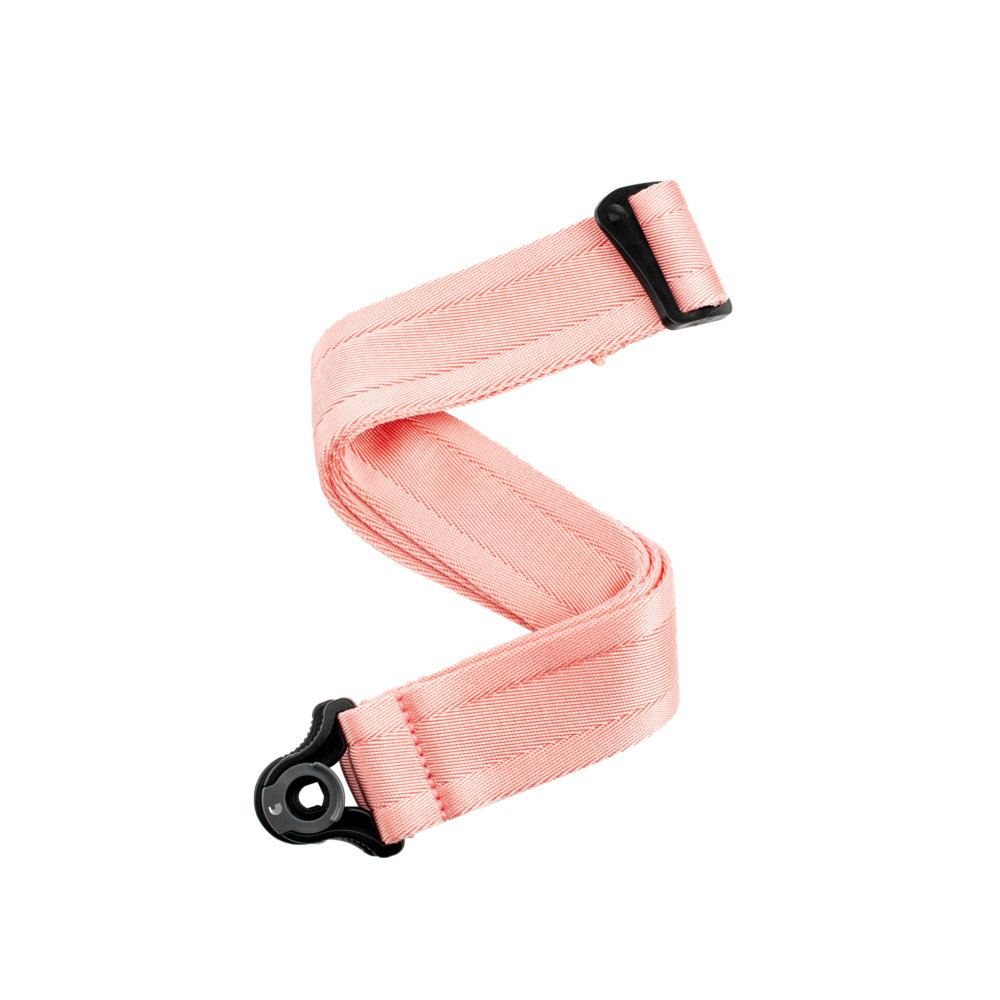 Planet Waves by D’Addario 50BAL06 Autolock Strap New Rose ギターストラップ