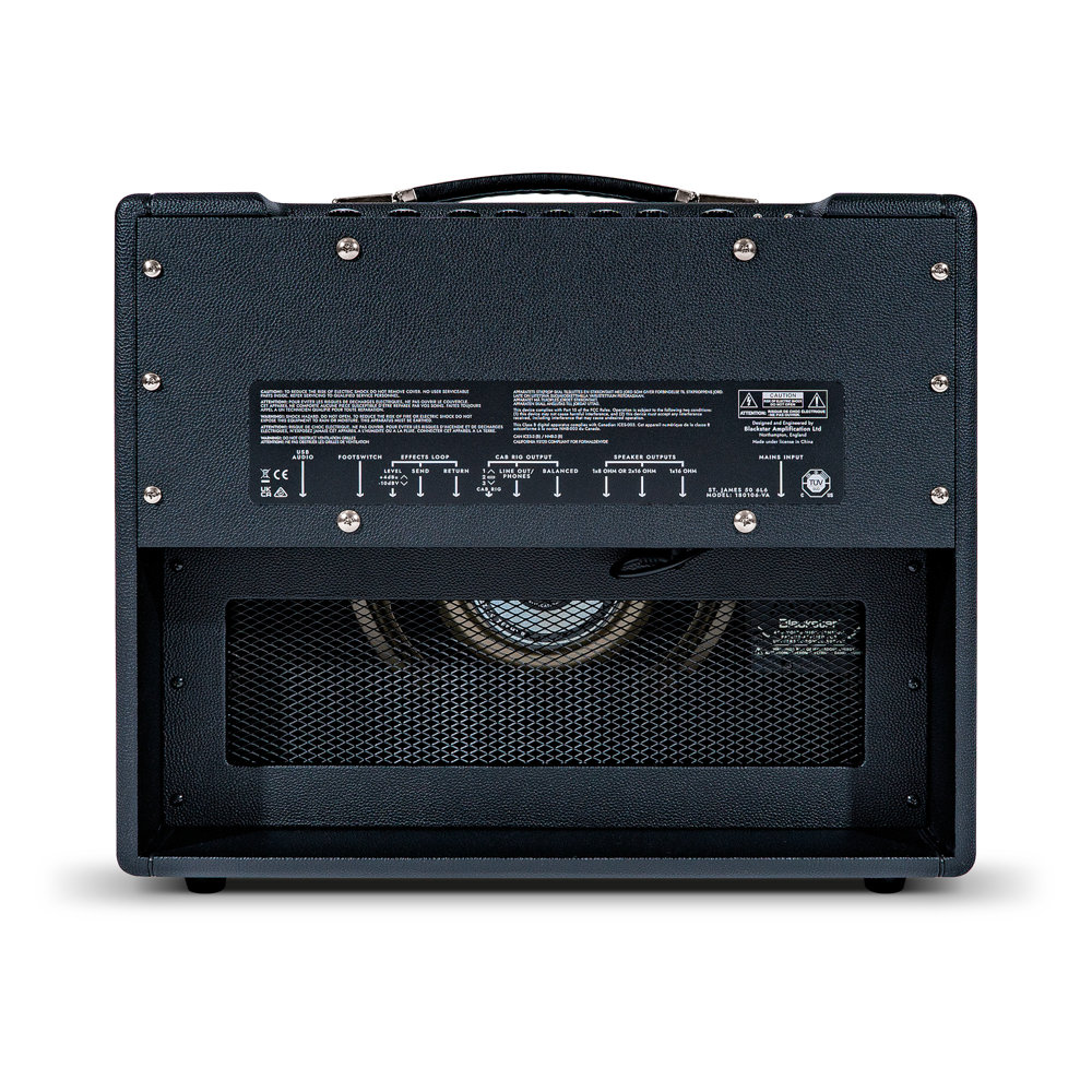 BLACKSTAR ST.JAMES 50 6L6 超軽量 真空管アンプ 6L6管 50Wコンボ ギターアンプ コンボ 背面画像