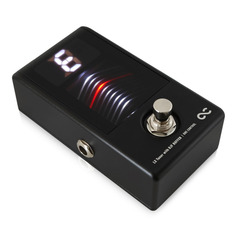 One Control LX Tuner with BJF BUFFER ペダルチューナー 別アングル画像