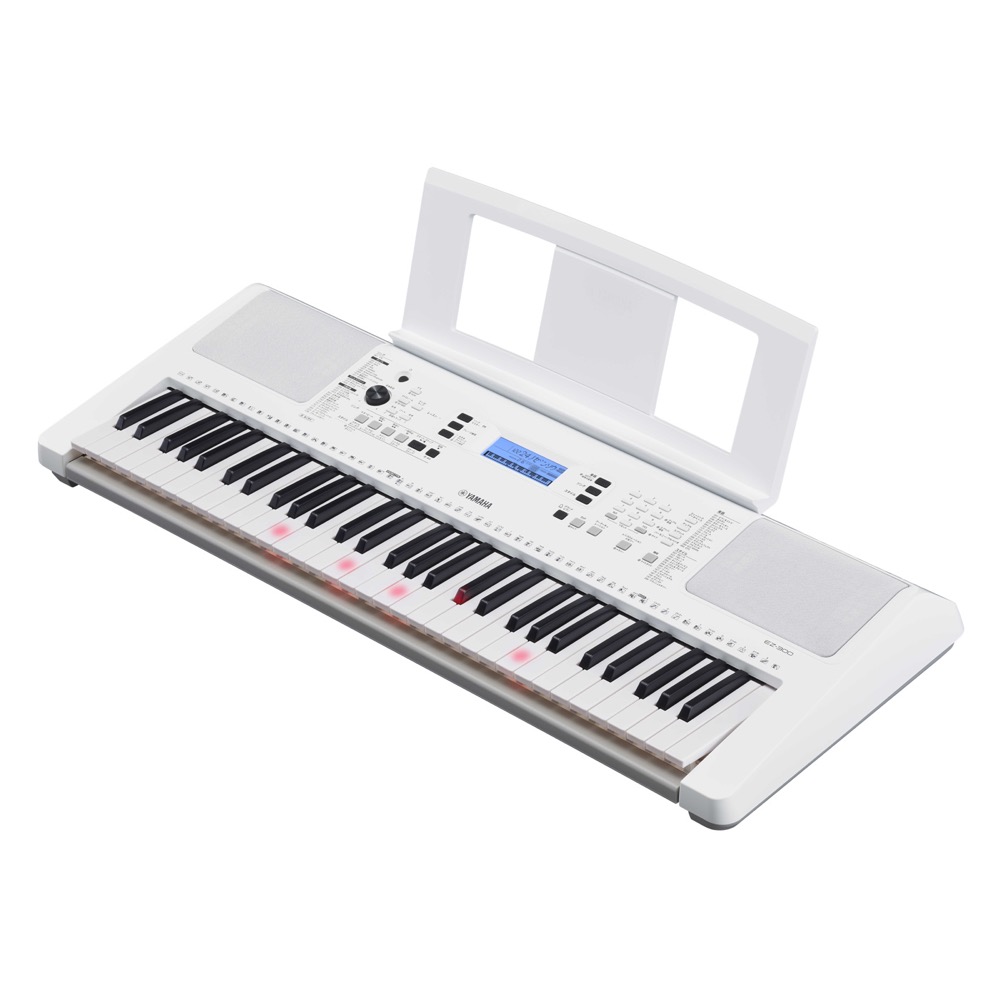 YAMAHA EZ-300 ポータブルキーボード 光るキーボード 本体の画像