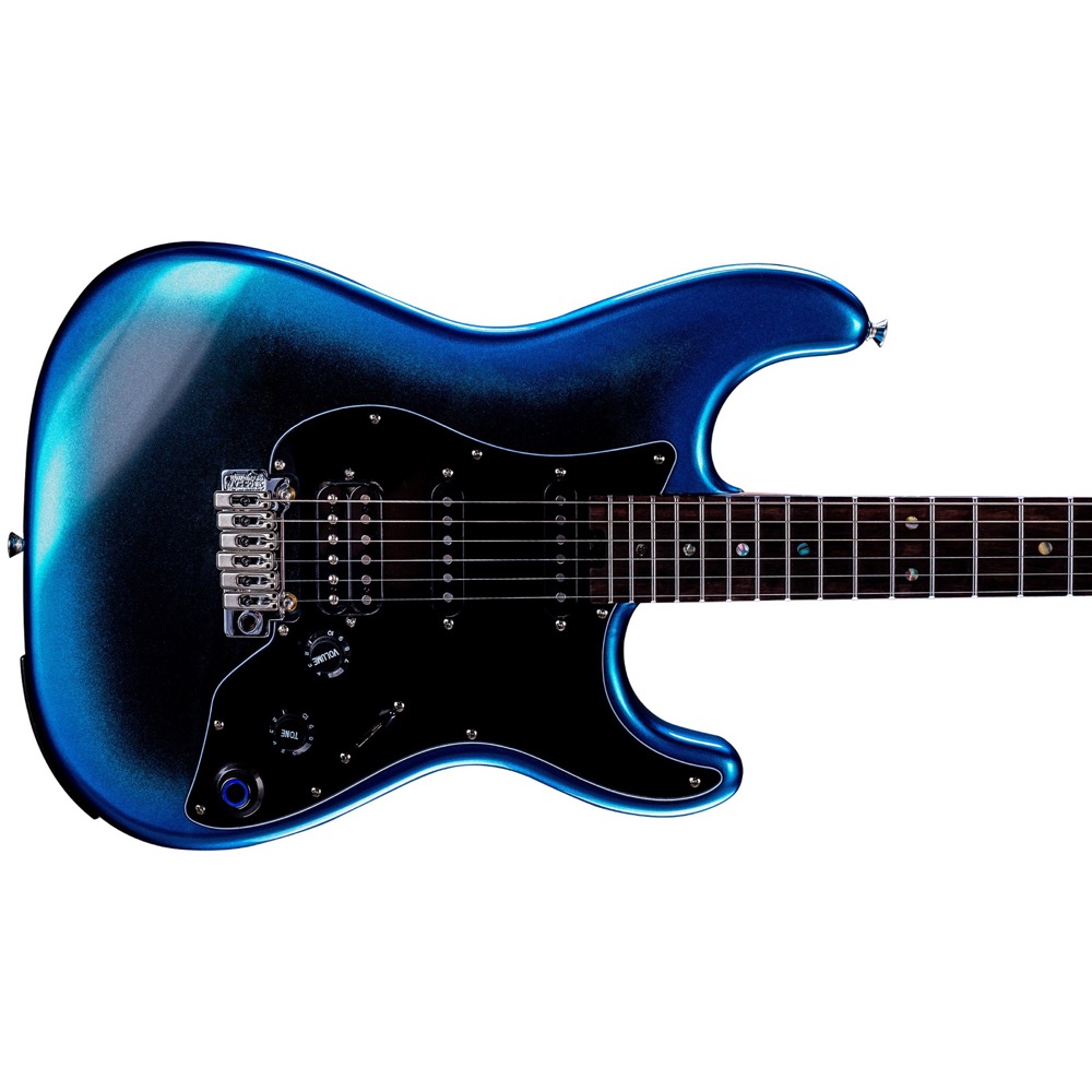 Mooer GTRS P800 Dark Night エレキギター ボディアップの画像