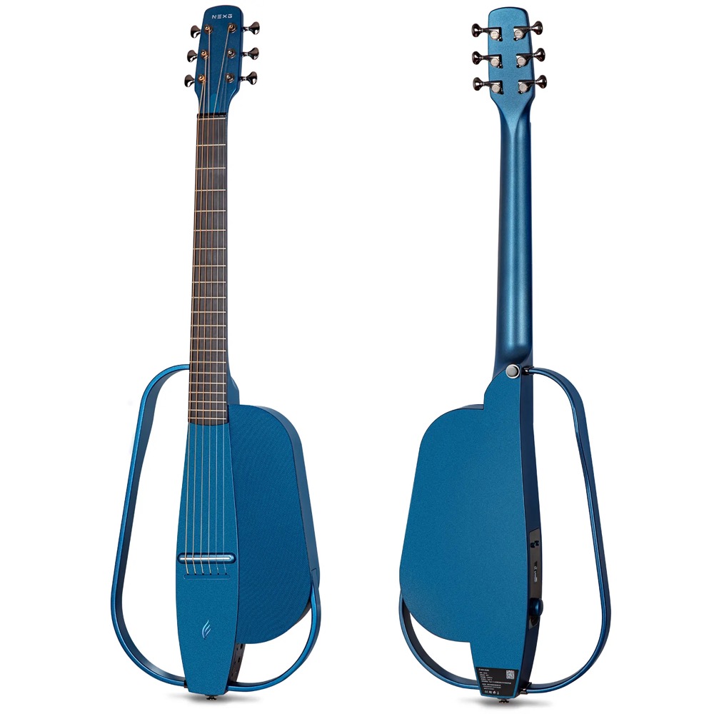 Enya Guitars NEXG Blue スマート・オーディオ・ギター サイレントギター 詳細画像