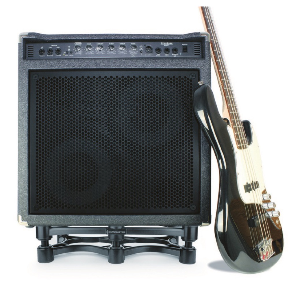 ISO ACOUSTICS ISO-430 ヨコ置きモニタースピーカー ベースアンプ用スタンド ベースアンプスタンド