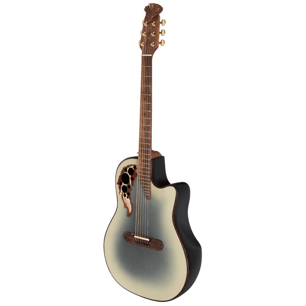 OVATION 2087GT-7 Adamas I GT Cutaway Deep Contour Reverse Beige Burst エレクトリックアコースティックギター 正面全体の画像