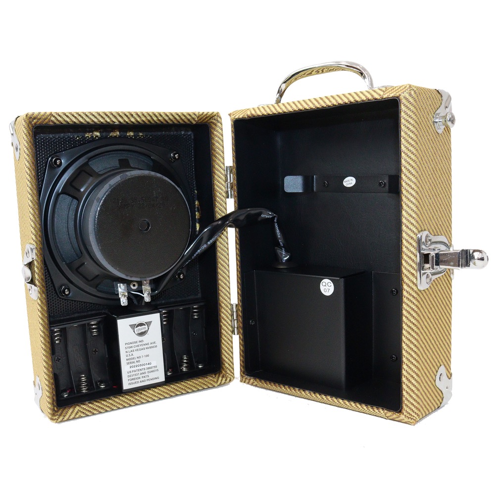 PIGNOSE 7-100R Tweed 小型ギターアンプ 専用ACアダプター付き 詳細画像
