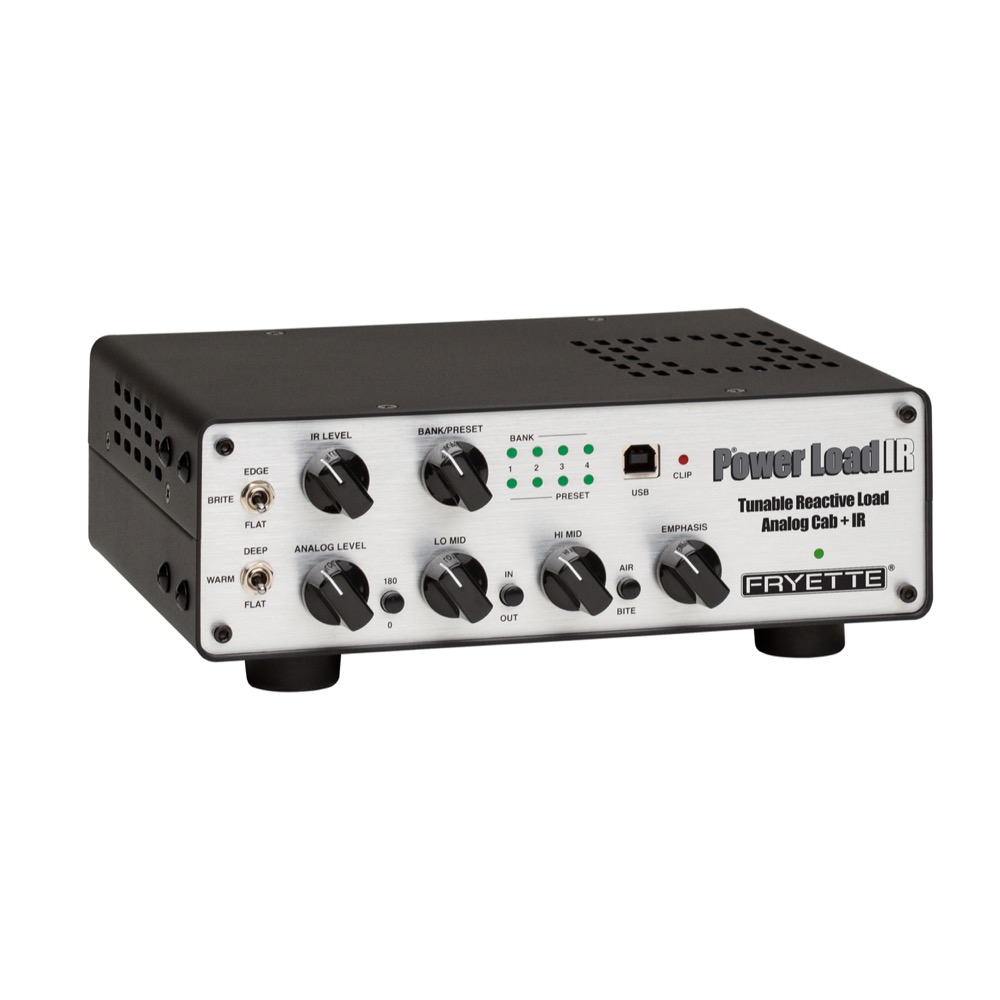 FRYETTE PL-IR Power Load IR ギターキャビネットシミュレーター 左斜めアングル画像