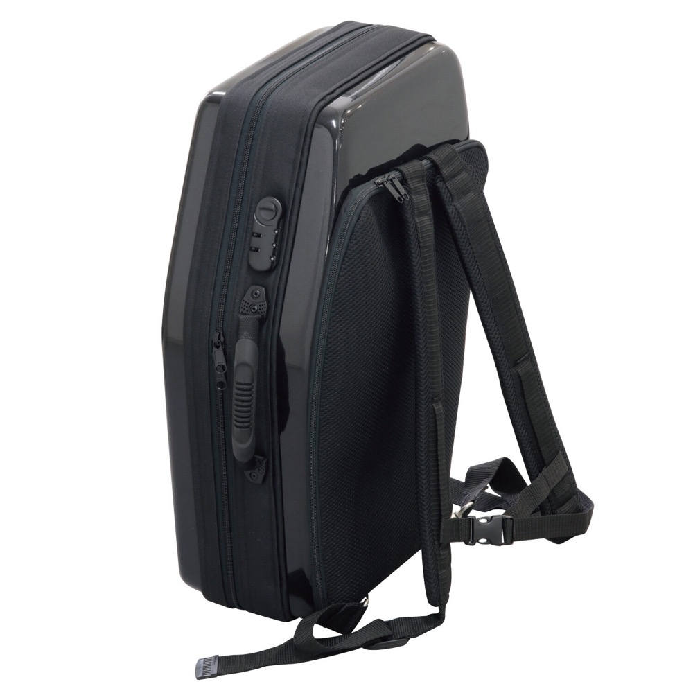 bags EF2SAS M-BLK ソプラノサックス&アルトサックス用ファイバーケース 背面画像