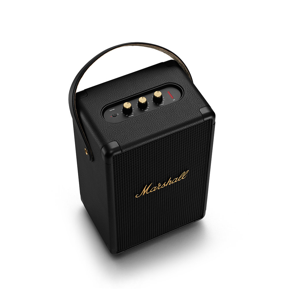 MARSHALL Tufton Black & Brass ワイヤレススピーカー 全体像