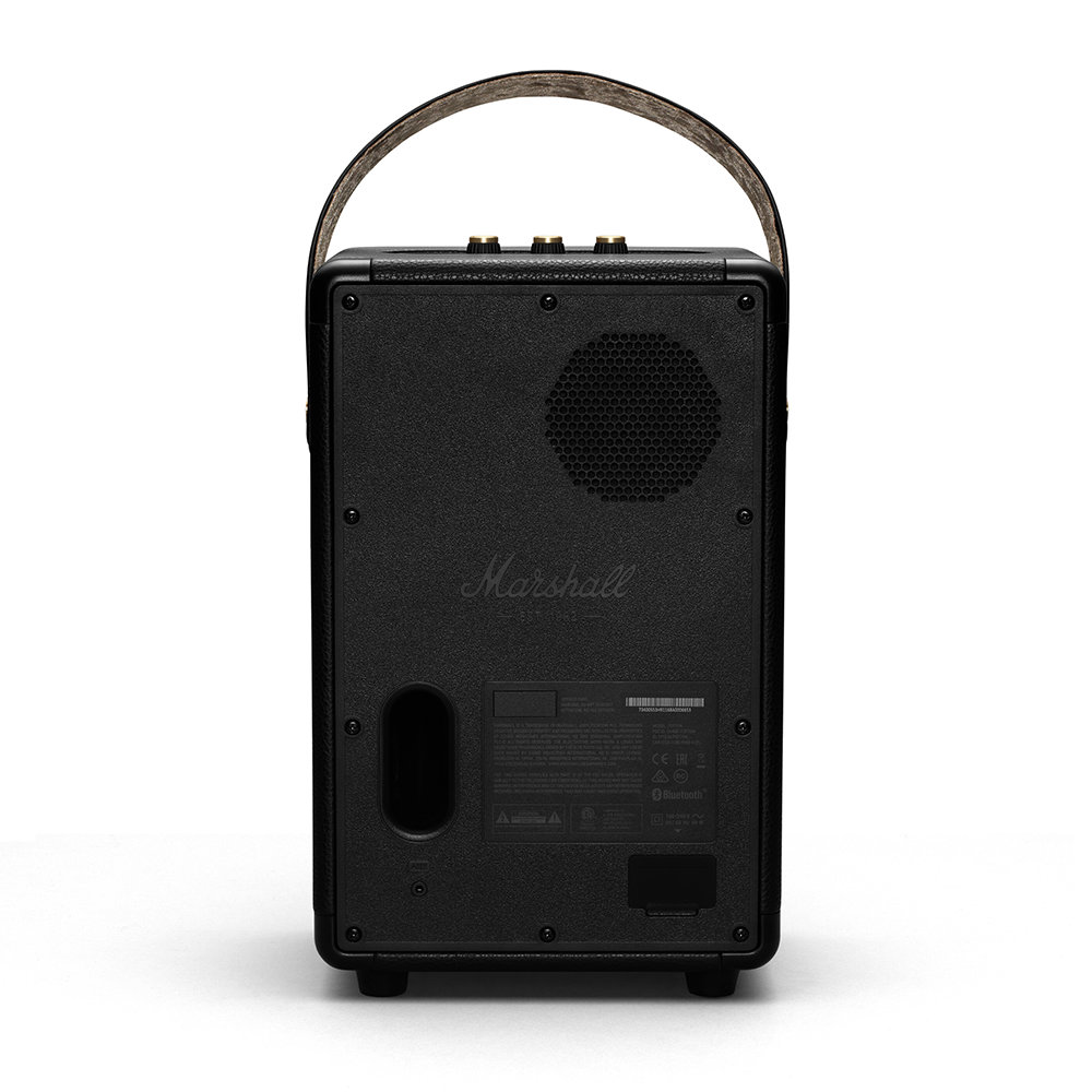 MARSHALL Tufton Black & Brass ワイヤレススピーカー 背面