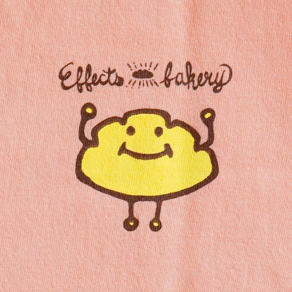 Effects Bakery Cream Pan 2XLサイズ 半袖 Tシャツ クリームパンピンク ワンポイントデザイン画像