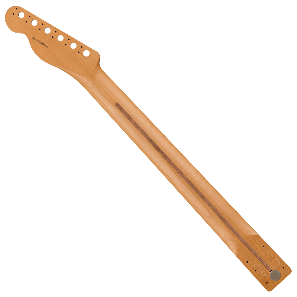 Fender American Pro II Tele Neck 22 Narrow Tall Frets 9.5' Roasted Maple ギターネック ネック裏画像