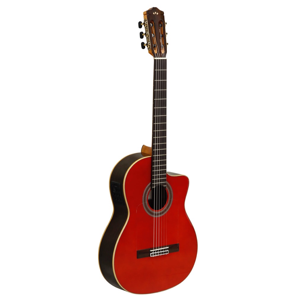 Cordoba GK Studio Negra Wine Red エレクトリッククラシックギター 全体画像