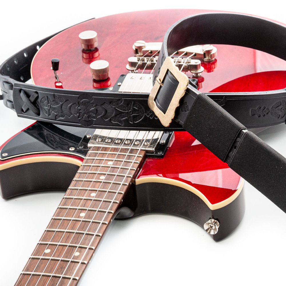 Righton! STRAPS LEGEND BM BOHEMIAN Black ギターストラップ 詳細画像8