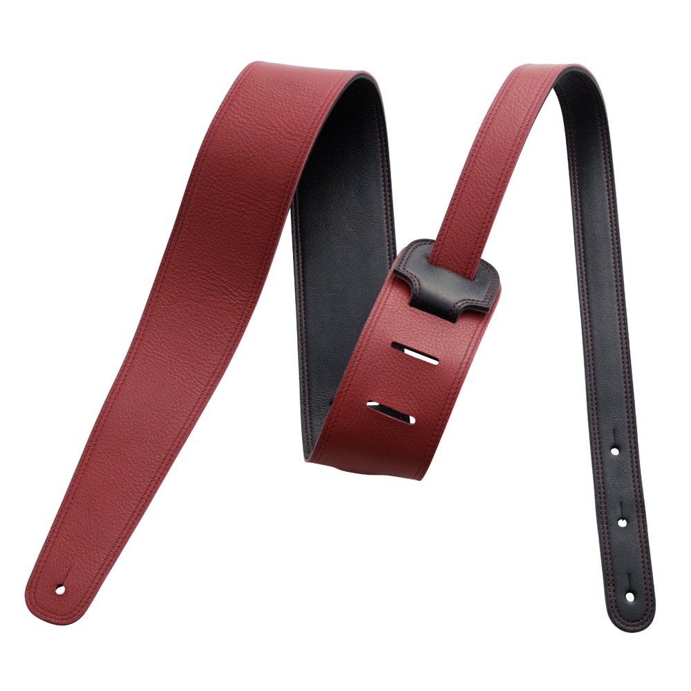 Fender KEN SIGATURE STRAP Black/Red ギターストラップ 裏面画像