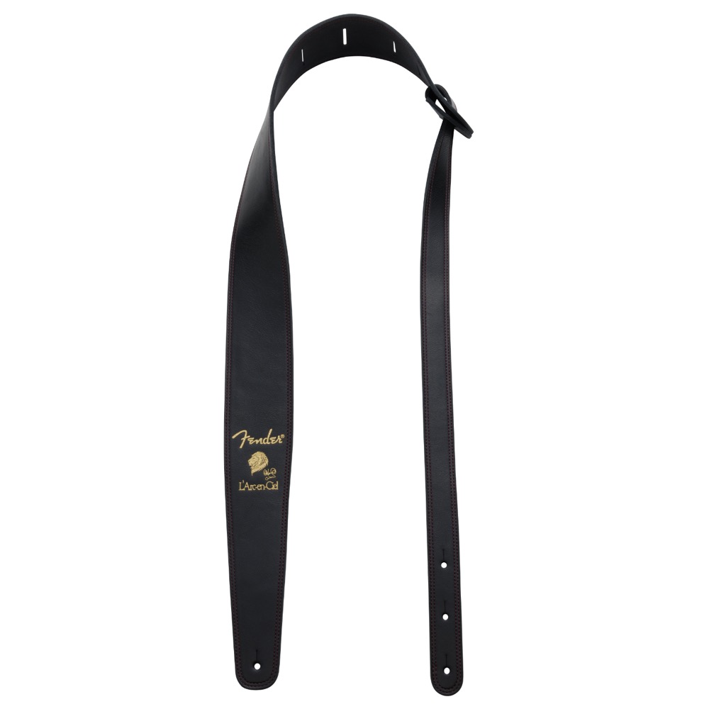 Fender KEN SIGATURE STRAP Black ギターストラップ 全体画像