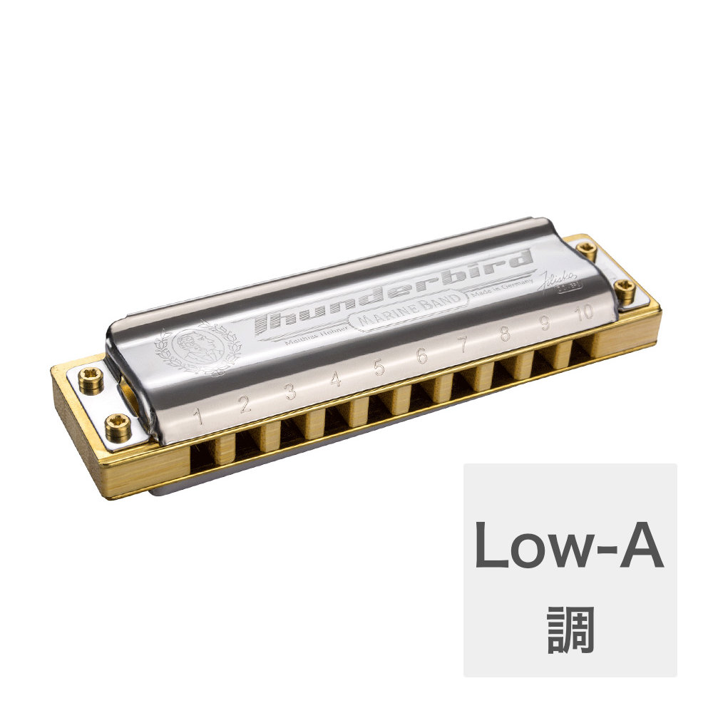 HOHNER Marine Band Thunderbird Low-A 10ホールハーモニカ