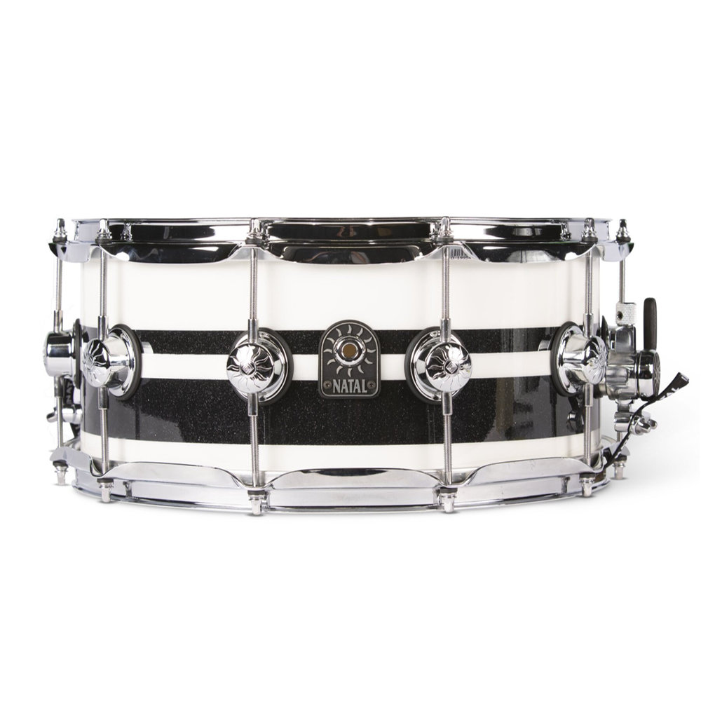 NATAL S-TW-S465-WBK Cafe Racer 14” x 6.5" スネアドラム