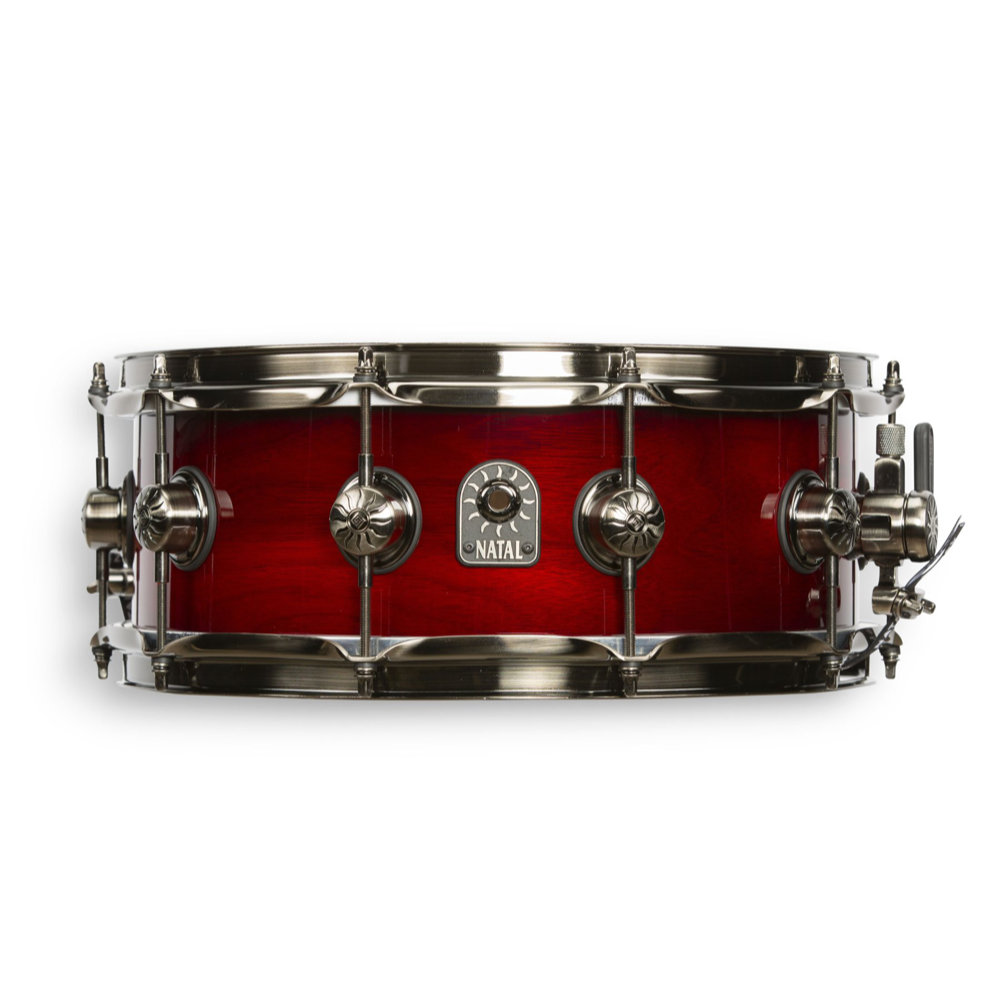 NATAL S-WN-S355-BSN Original Walnut Sunburst 13" x 5.5" スネアドラム