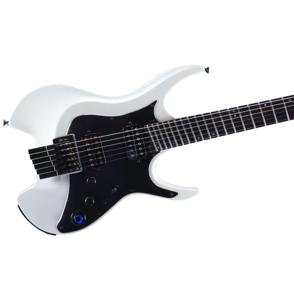Mooer GTRS W800 Pearl White エレキギター 詳細画像