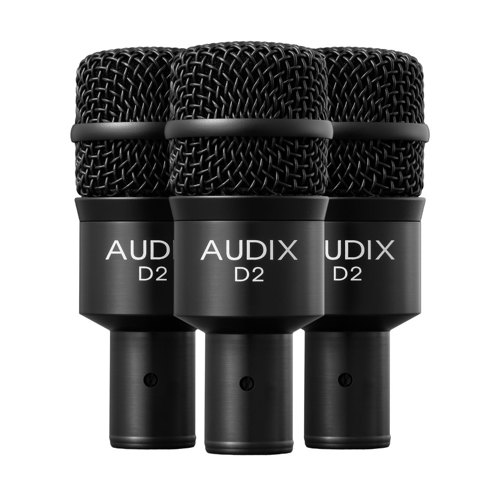 AUDIX D2Trio ダイナミックマイクロフォン 3本セット