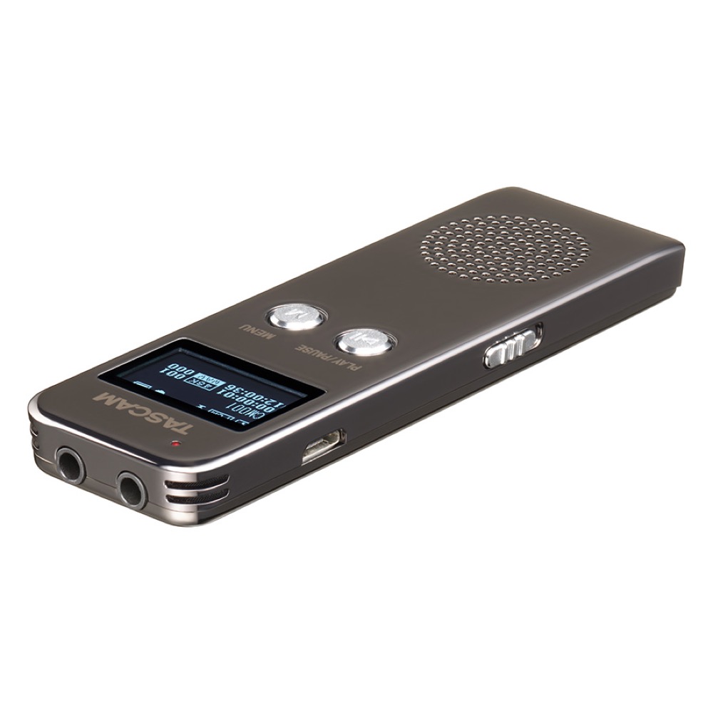TASCAM VR-03-BR ブラウン ワイドFMチューナー搭載 ボイスレコーダー アングル画像