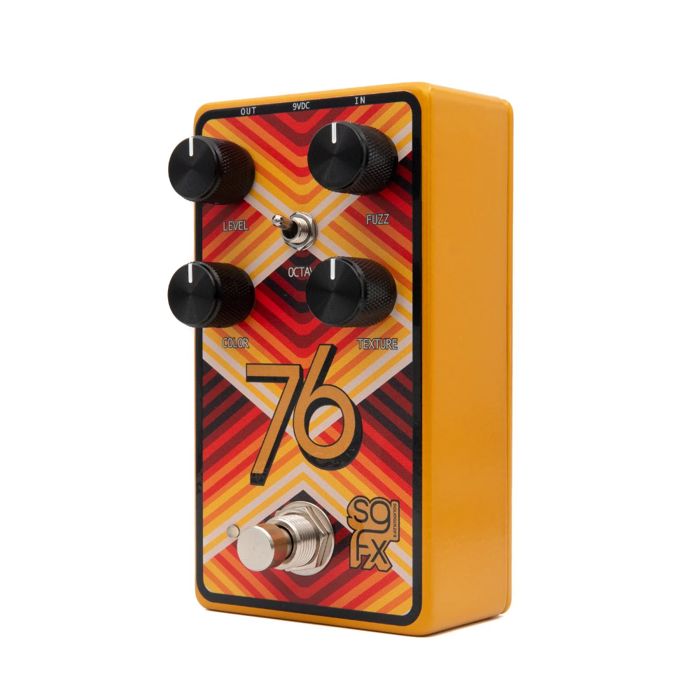 SolidGoldFX 76 MKII OCTAVE UP FUZZ オクターブファズ エフェクター アングル画像