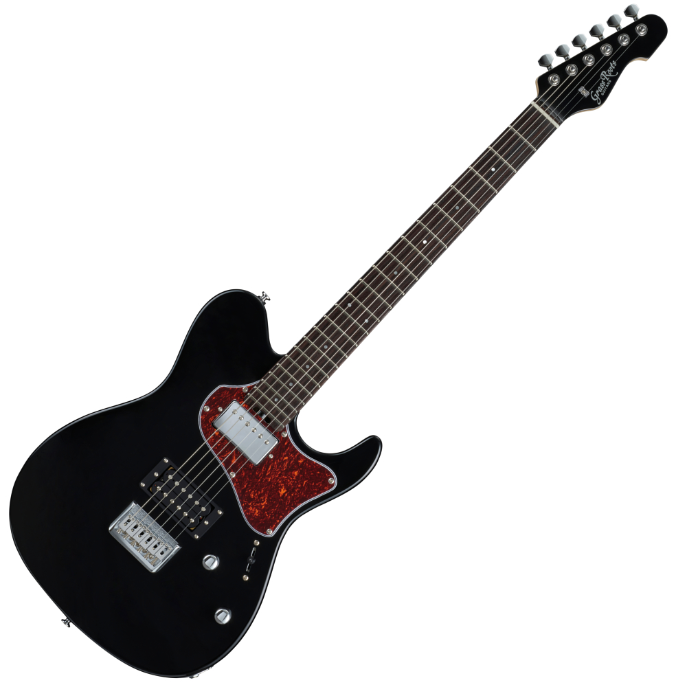 GrassRoots G-THROBBER-DX Black エレキギター