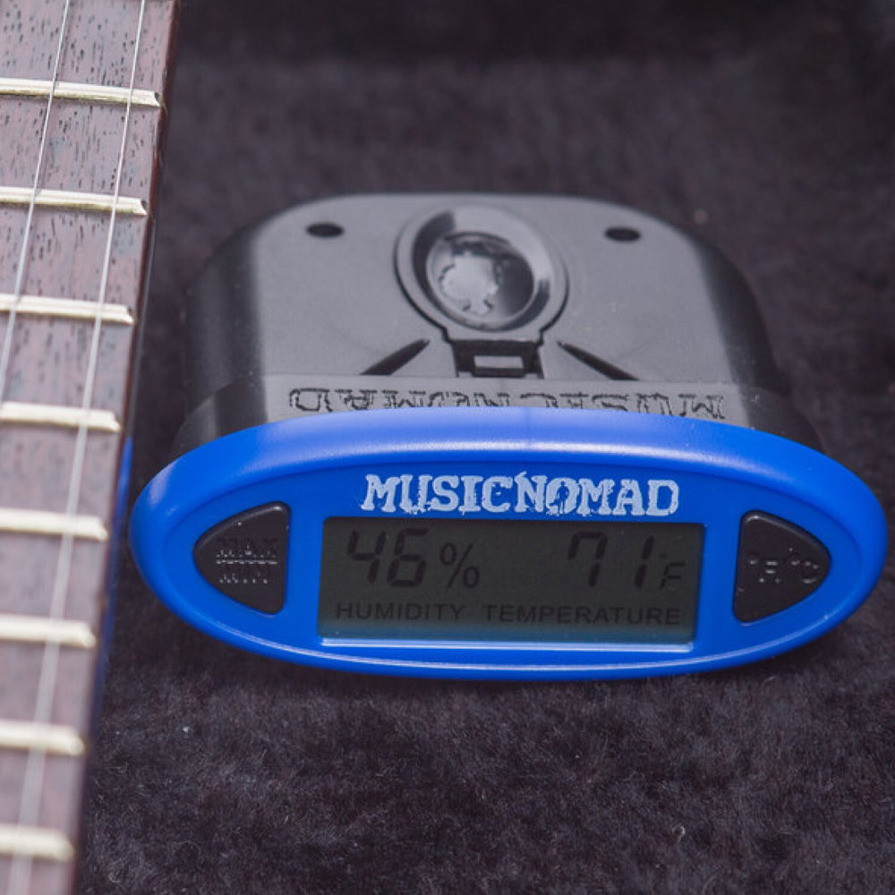 MUSIC NOMAD MN305 デジタル温湿度計 上面画像