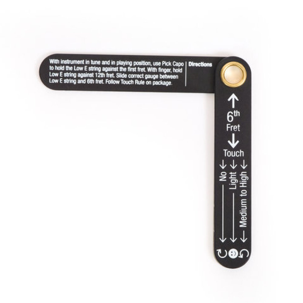 MUSIC NOMAD MN612 Truss Rod Neck Relief Measure and Adjust Kit for MARTIN Guitars ネック調整ツールセット ゲージ裏画像