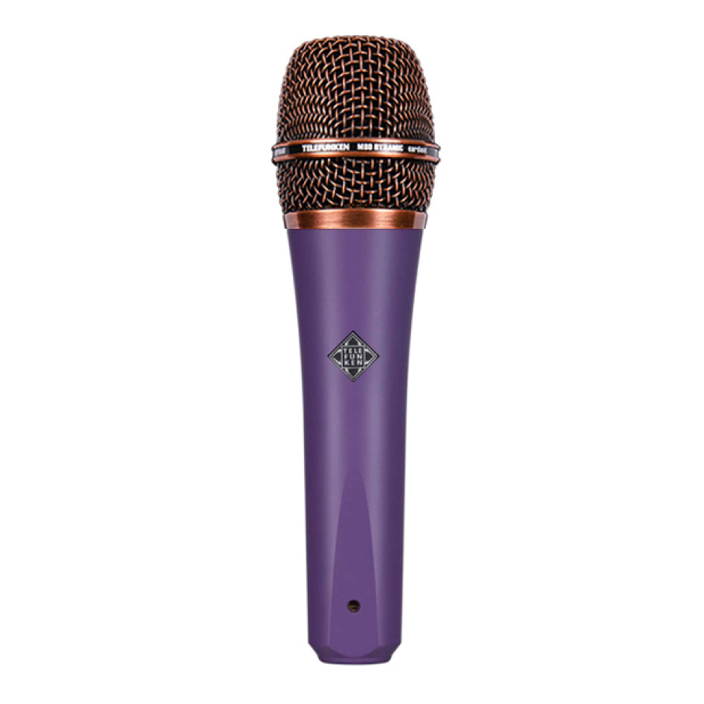 TELEFUNKEN M80 Custom Shop パープル/カッパー ダイナミックマイク
