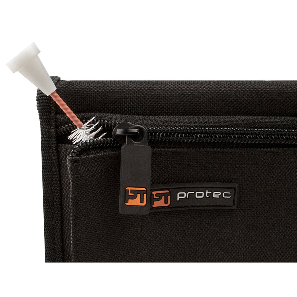 PROTEC A211ZIP Tuba Mouthpiece Pouch チューバ用マウスピースポーチ ポケット部画像