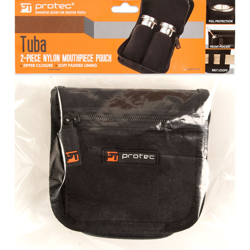 PROTEC A211ZIP Tuba Mouthpiece Pouch チューバ用マウスピースポーチ パッケージ画像